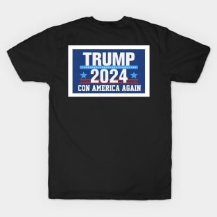 Trump 2024 Con America Again T-Shirt